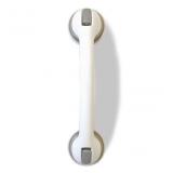 16-in White Suction cup Grab Bar