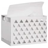 Facial Tissue Dispenser Wrought Iron Rectangular