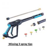1.67ft up to 4500PSI Pressure Washer Spray gun kit