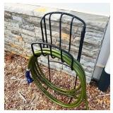 Style Selections Steel 100-ft Stand Hose Reel