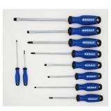 Kobalt 10 -Piece 6-in Magnetic Screwdriver Set