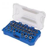 Kobalt 37 -Piece 1/4-in 3/8-in Drive Set