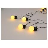 Battery Operated String Lights Warm LED 10Bulbs