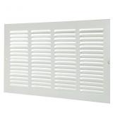 24-in x 14-in Steel White Sidewall/Ceiling Grille