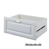 Hartford White Wood Drawer Unit 21.5-in x 10.6-in