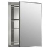 16x20 SS Mirrored Soft Close Medicine Cabinet