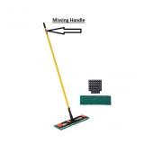 Commercial Adaptable Microfiber Sliding Flat Mop