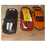 DieCast 1:32 Scale Assorted Licensed 3 pcs Cars