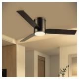 52-in Ceiling Fan/Light/Remote Control/ 3 -Blade