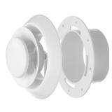2-way ABS resin Sidewall/Ceiling Diffuser in White