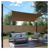 Coolaroo Ready to Hang Shade Sail Mocha Shade sail
