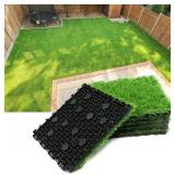 Artificial Grass Turf Tile Fake Grass Flooring Mat