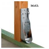 14Gauge Galvanized Steel Holddown Wood to wood5PCS