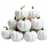 Thanksgiving Party Decoration 12 PCS (White)