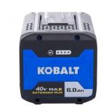 Kobalt 40 -Volt, 6 Ah 1 -Pack Lithium Ion Battery