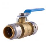 3/4-in Push-to-connect Brass Ball Valve