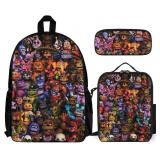 Five Horror Nights Game Freddy'S-3Pcs Backpack Set