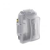 1 -Gang Rectangle Clear Metal Electrical Box Cover