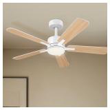 42-in Ceiling Fan/Light/Remote Control with 5Blade