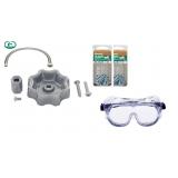 Faucet Handle/Supply Line/Machine screws/Goggles