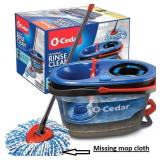 O-Cedar RinseClean Spin Mop With Bucket
