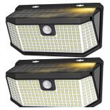 Solar Lights Outdoor (2pack)