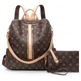 Womenï¿½s Fashionable Casual Backpack Purse (Coffee)