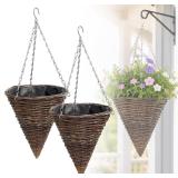 Hanging Baskets-Cone Comes(3pc Conical,8inch)
