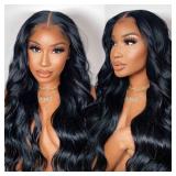 30 Inch Lace Front Wig Body Wave Wig Pre-Plucked