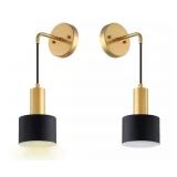 4.8 in 1-Light Vintage LED Wall lamp- Set of Two