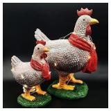Light-Up Chicken- Resin LED Deco Light
