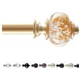 Deconovo Adjustable Curtain Rod Size: 30-48 Inch