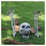 Realistic Skeleton Stakes Halloween Decorations