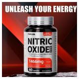1466mg Nitric Oxide Supplement -2Botles
