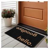 18-in x 30-in Natural Non-Slip Grip  Door Mat