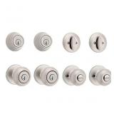 Door Knob ft. SmartKey Security 2 -Pack