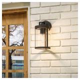 1-Light 13.25-in H Hardwired Outdoor Wall Light