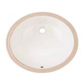 Undermount Oval Traditional White Bathroom Sink