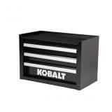 Kobalt Portable Black Steel Tool Box