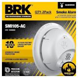 Ionization Interconnected Smoke detector- 2 pack