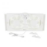 Utilitech 9-in Indoor Window Fan, in White