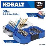 Kobalt 50 -Piece  Twist Drill Bit Set