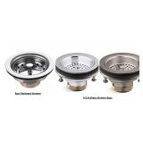 4.5-in Brass Strainer-2pcs,Rust Resistant Strainer