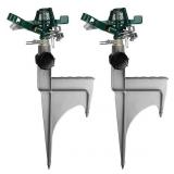 Orbit2Pack 6500-sq ft Impulse Spike Lawn Sprinkler