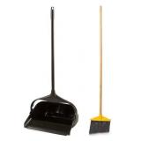 Angle Upright Broom and Upright dustpan