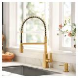 Handle Deck-mount Pull-down Kitchen Faucet/Sprayer