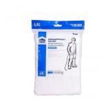 White Long sleeve Coverall ( XL )