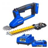Kobalt 24-volt 8-in Battery Hedge Trimmer 2 Ah