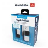 Wireless Lighted White/Black Doorbell Button