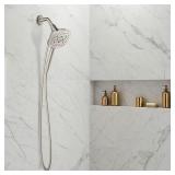 4Spray Brushed Nichel Handheld Shower Head